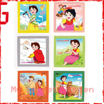 Heidi Girl Of The Alps ( Arupusu no Shojo Haiji ) アルプスの少女ハイジ  anime Cloth Patch or Magnet Set 1a or 1b